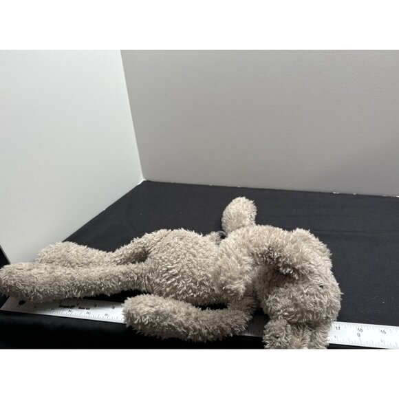 Jellycat Gray Beige Elephant Plush Toy 18" Soft & Cuddly Stuffed Animal For Kids - Picture 6 of 7